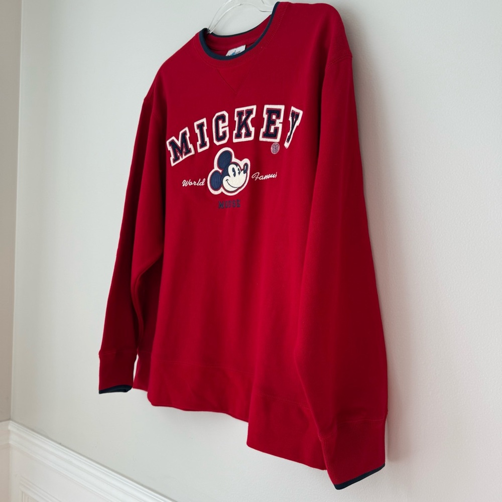 Disneyland Resort Mickey Mouse Classic Sweatshirt Sz M NWT - Picture 4 of 9